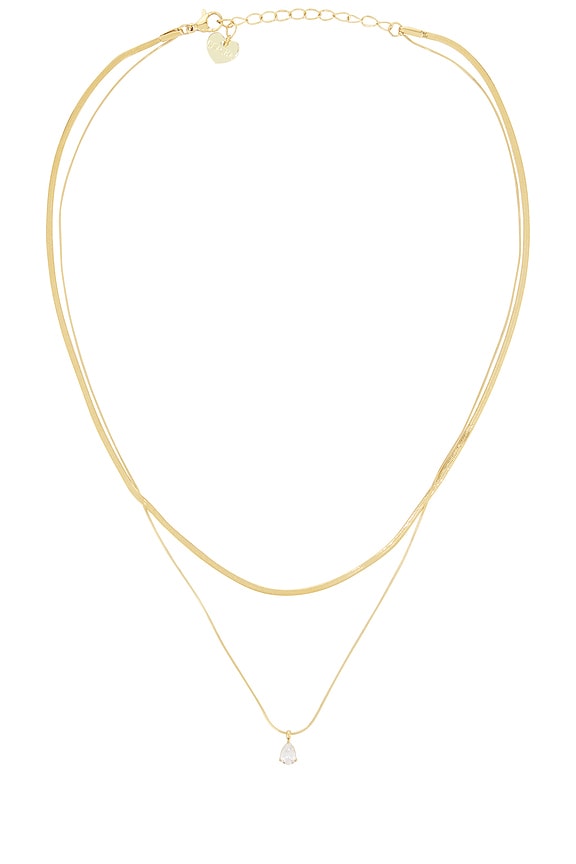 view 1 of 3 Radiance Necklace in Unique Color & Gold 001