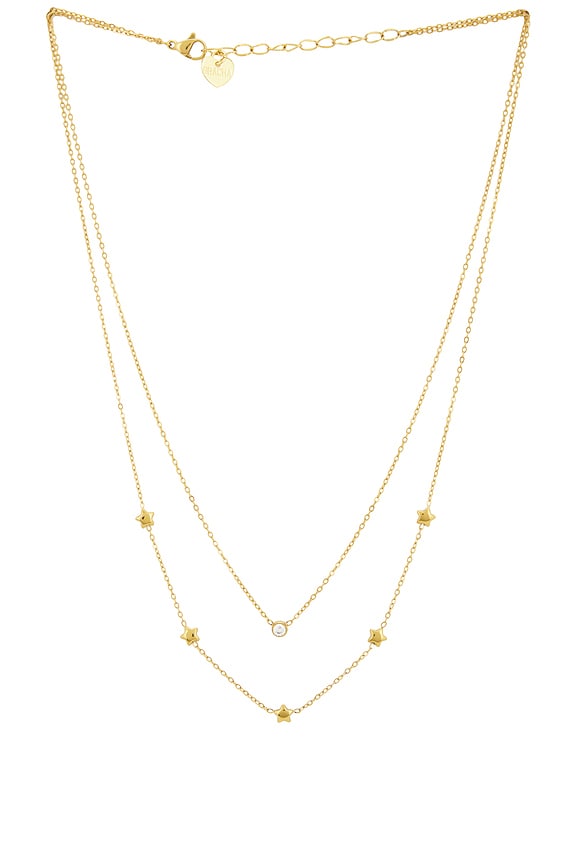 view 1 of 3 Leighton Necklace in Unique Color & Gold 001