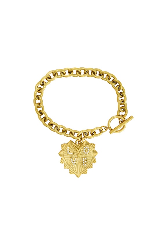 view 2 of 3 Monty Bracelet in Unique Gold
