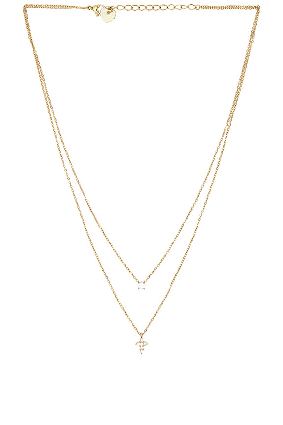 view 1 of 3 COLLAR SUPERPUESTO GRACE in Unique Color & Gold 001