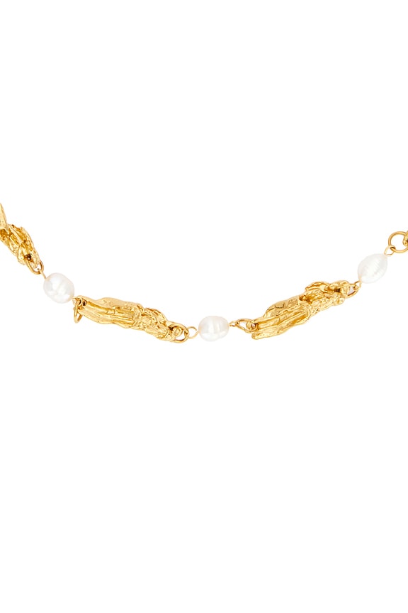 view 2 of 2 COLLIER SIREN in Unique Gold