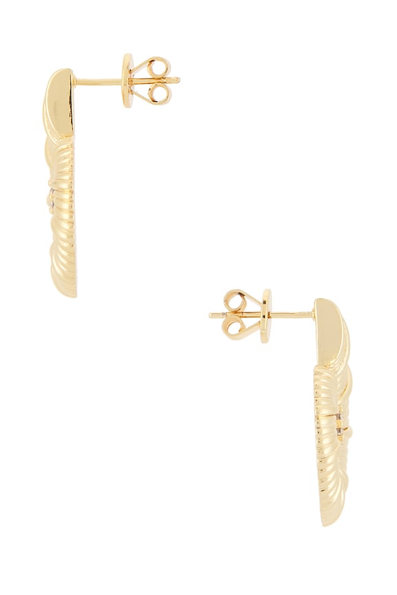 view 2 of 2 Drift Earrings in Gold