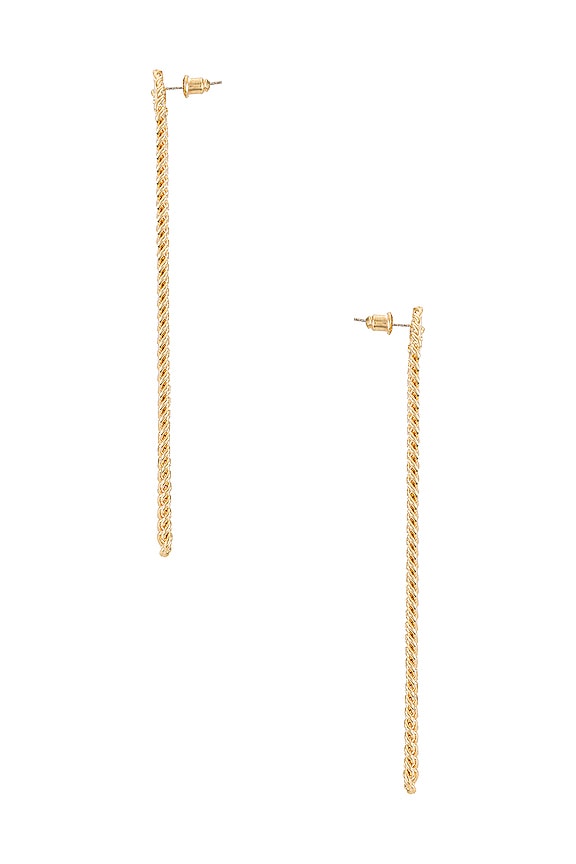 view 2 of 2 BOUCLES D'OREILLES MOLLY in Gold