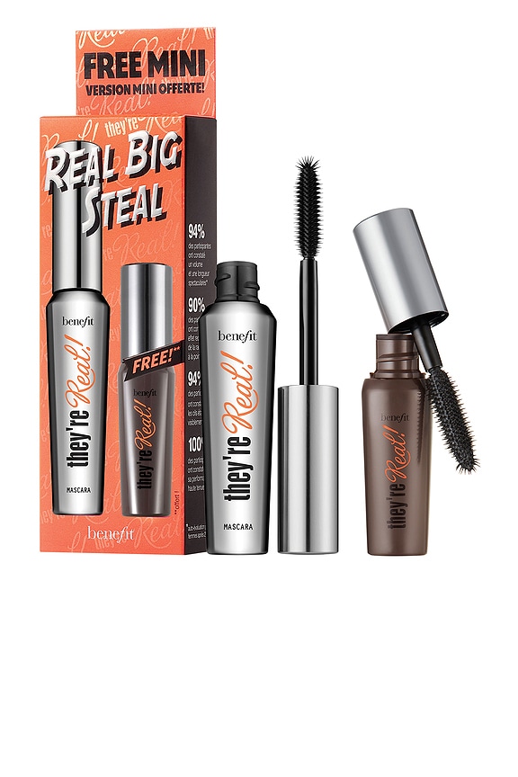 view 2 of 2 SET DE RIMEL REAL BIG STEAL in Black