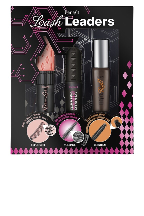 view 2 of 3 Lash Leaders Mini Mascara Trio in 