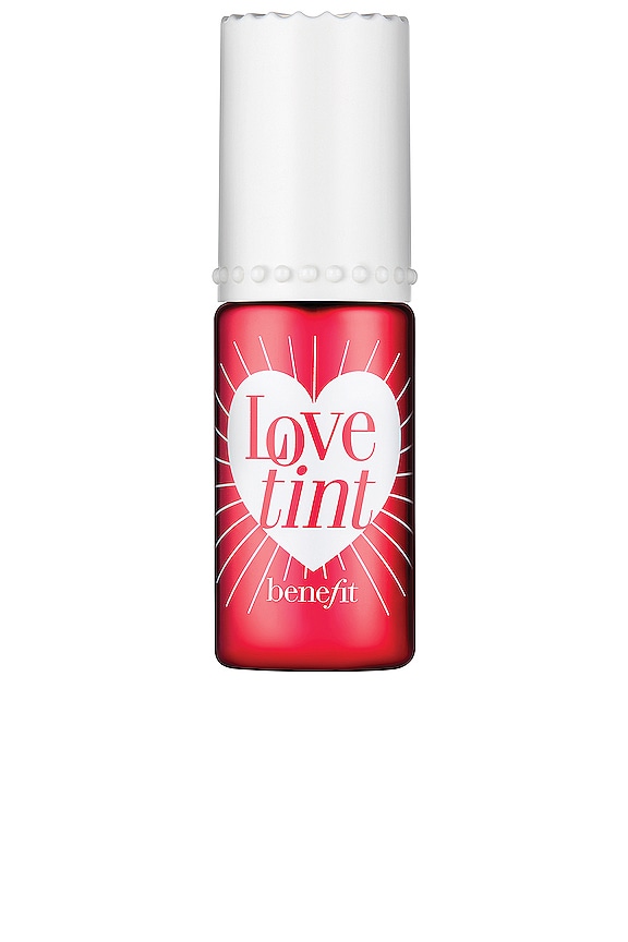 view 2 of 4 Liquid Lip Blush & Cheek Tint in Lovetint Fiery Red Tined Lip & Cheek Stain