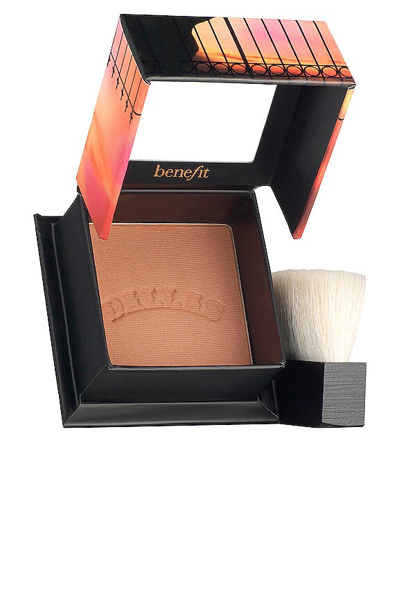 view 2 of 3 Mini Dallas Dusty Rose Powder Blush in 