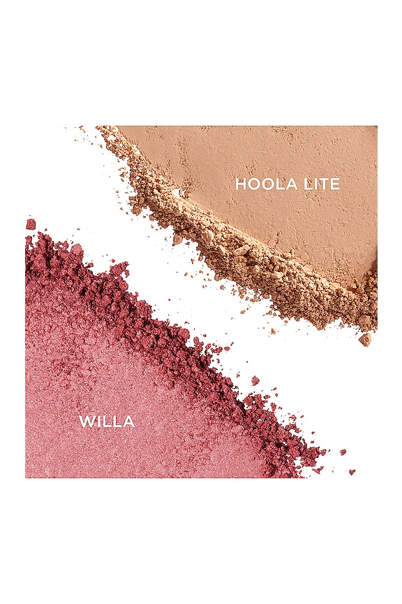 view 2 of 2 WANDERFUL WORLD CHEEK DUO チーク＆ブロンザーデュオ in Hoola Secret Oasis