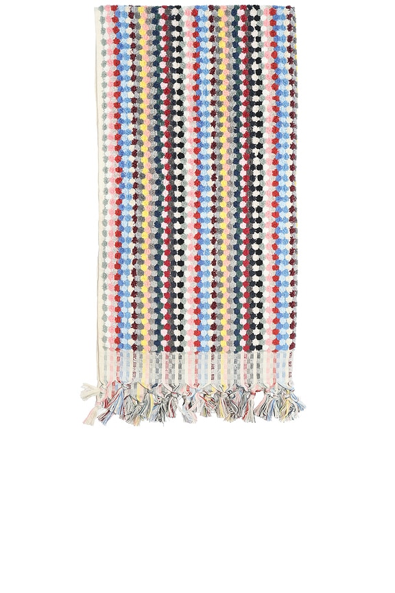 view 2 of 3 SERVIETTE CORPS COSMIC DEADSTOCK RAINBOW BODY TOWEL in 