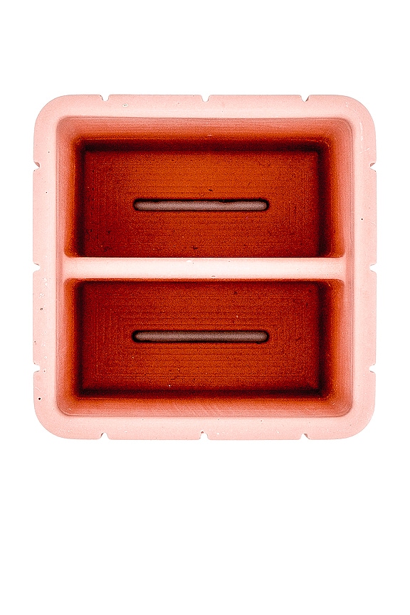 view 2 of 3 Tile Toothbrush Holder in Miami Pink