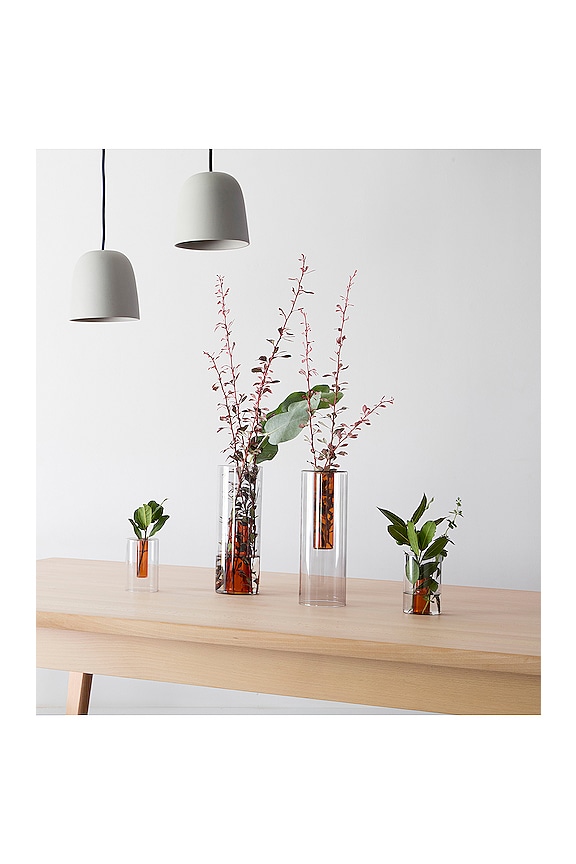 Large Reversible Glass Vase