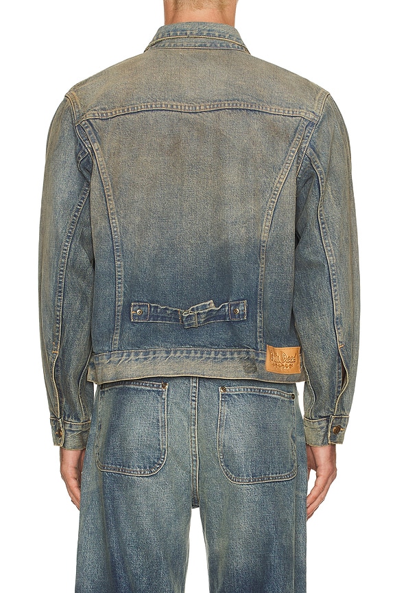 view 2 of 4 1 4.75oz Denim Trucker Jacket in Washed Indigo