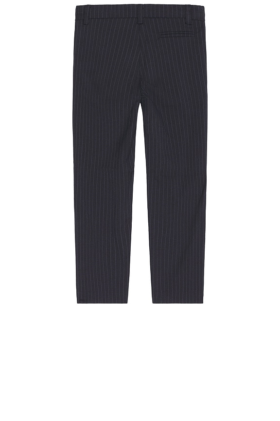 view 2 of 7 Charles Pinstriped Pant in Navy Pinstripe