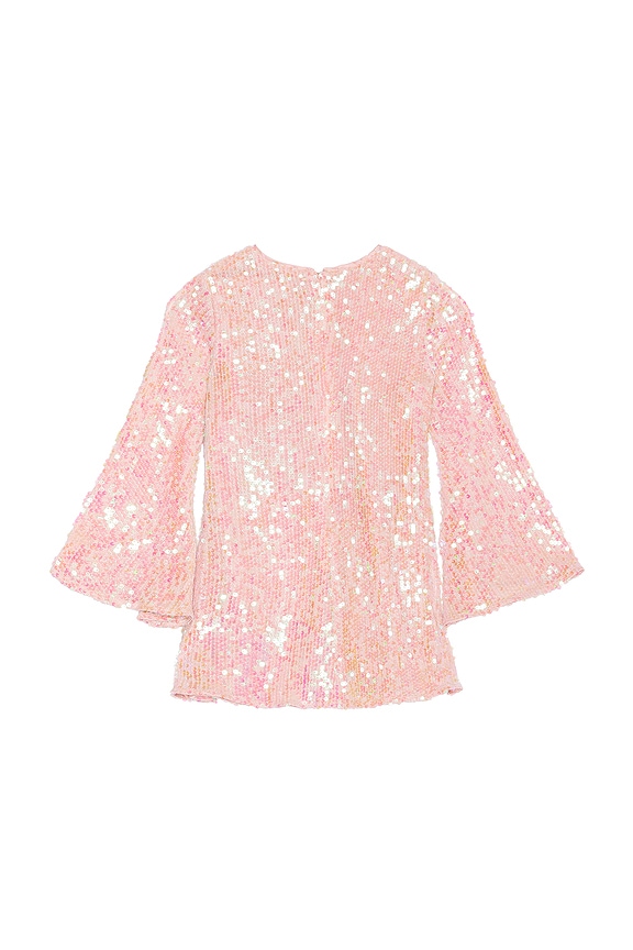 view 2 of 7 Kids Margot Sequin Dress in Cloud Pink