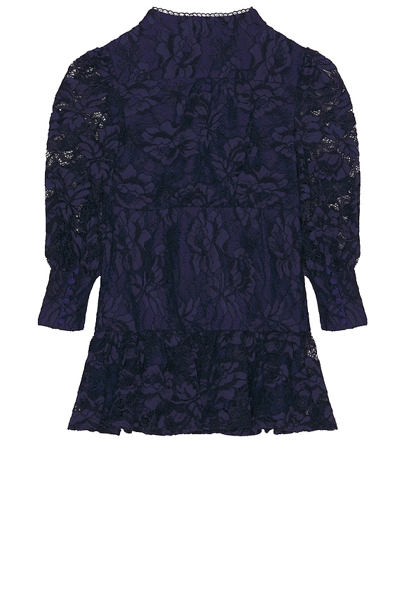 view 2 of 6 Kids Talina Lace Dress in Midnight