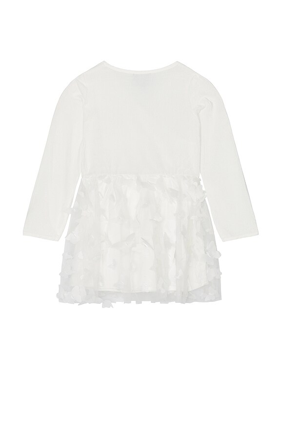 view 2 of 6 Kids Butterfly Ballet Dress in Ivory