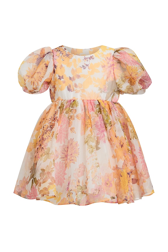 view 1 of 6 Sylvie Mini Dress in Yellow Floral
