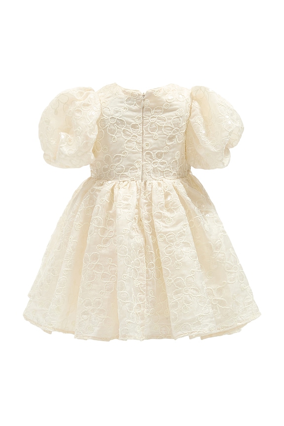 view 2 of 5 ROBE MINI BRODÉE JULIET in Ivory