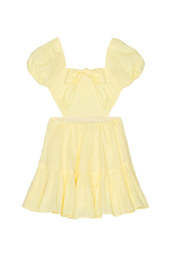view 2 of 7 Ellory Mini Dress in Lemon