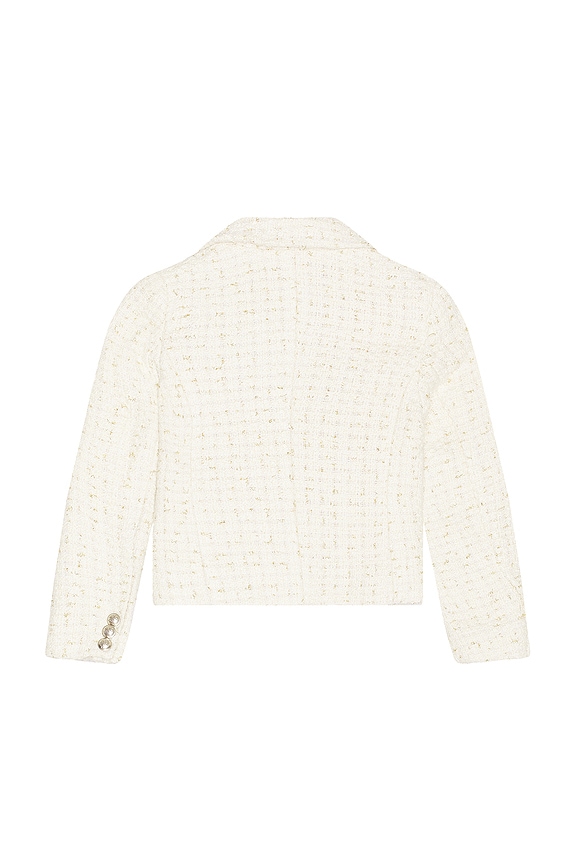 view 2 of 6 Kids Roma Boucle Blazer in Ivory Boucle
