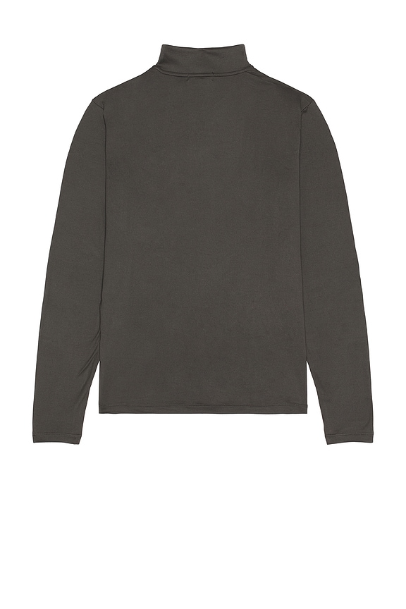 view 2 of 4 Butterchic 1/2 Zip Up Sweatshirt in Dark Moss