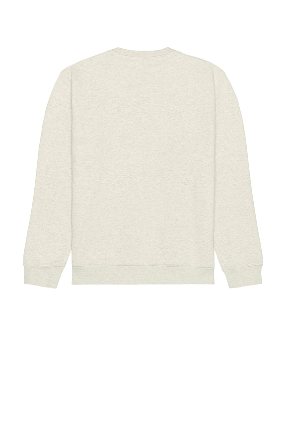 view 2 of 4 Fleece Crewneck Sweatshirt in Heather Cream