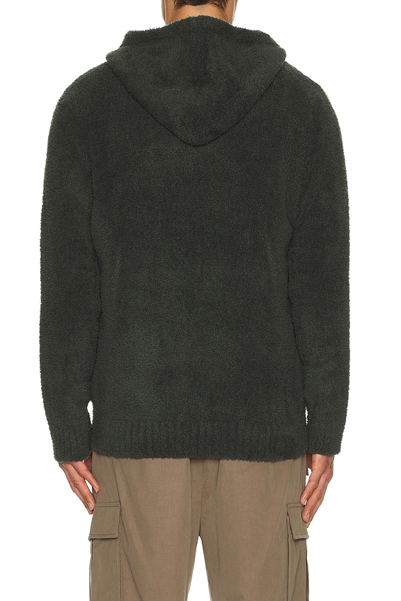 view 2 of 4 Cozychic Zip Hoodie in Dark Moss