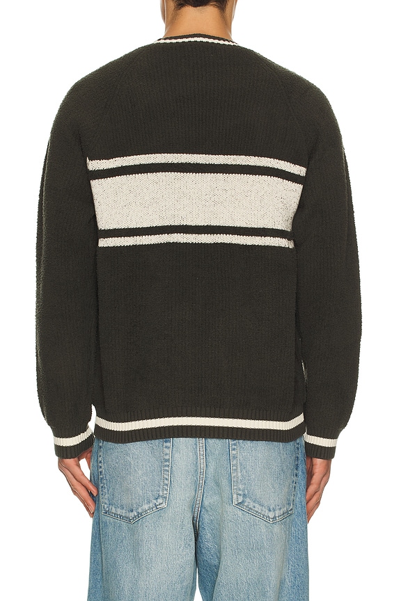 view 2 of 4 COZYCHIC プルオーバー in Dark Moss & Cream