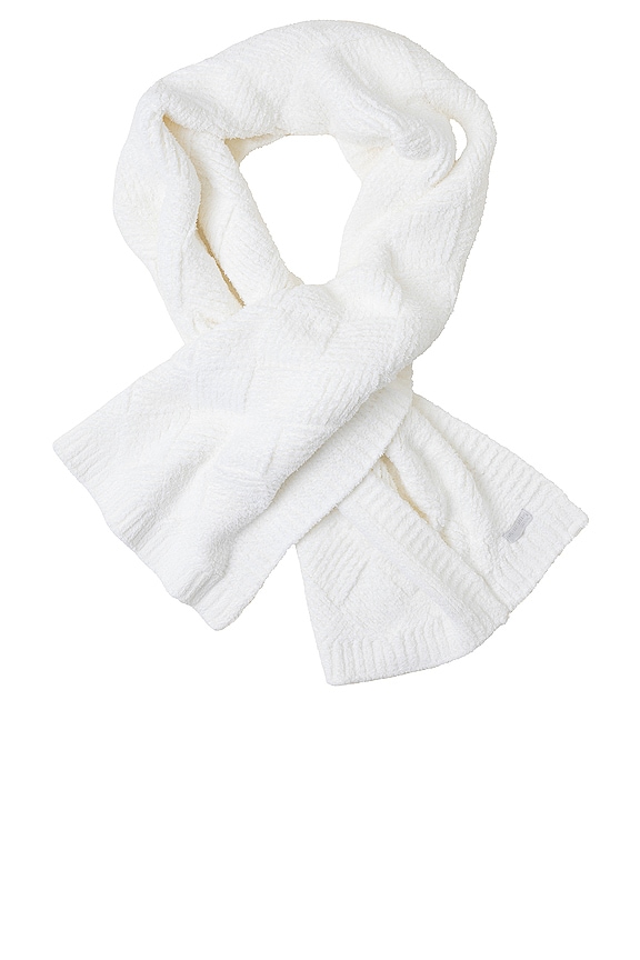 view 2 of 5 COZYCHIC DIAMOND WEAVE BLANKET SCARF ブランケットスカーフ in Pearl