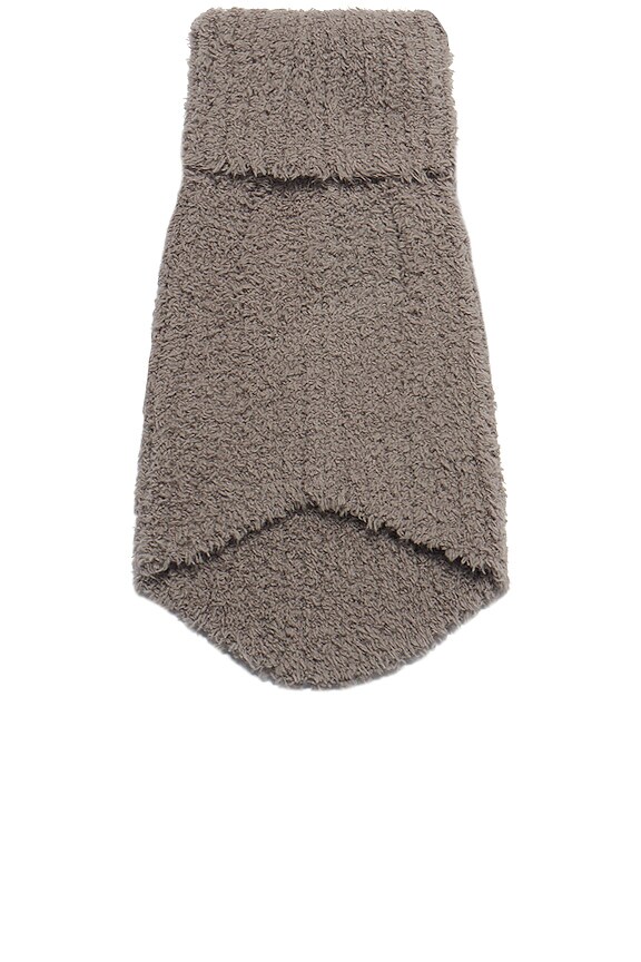 view 2 of 2 PULL POUR CHIEN COZYCHIC RIBBED PET SWEATER in Warm Gray