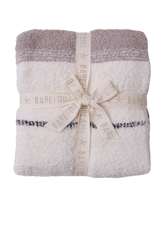 view 2 of 3 CozyChic Ombre Sarape Throw in Sable Multi