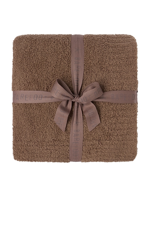 view 2 of 3 CozyChic Throw in Chestnut