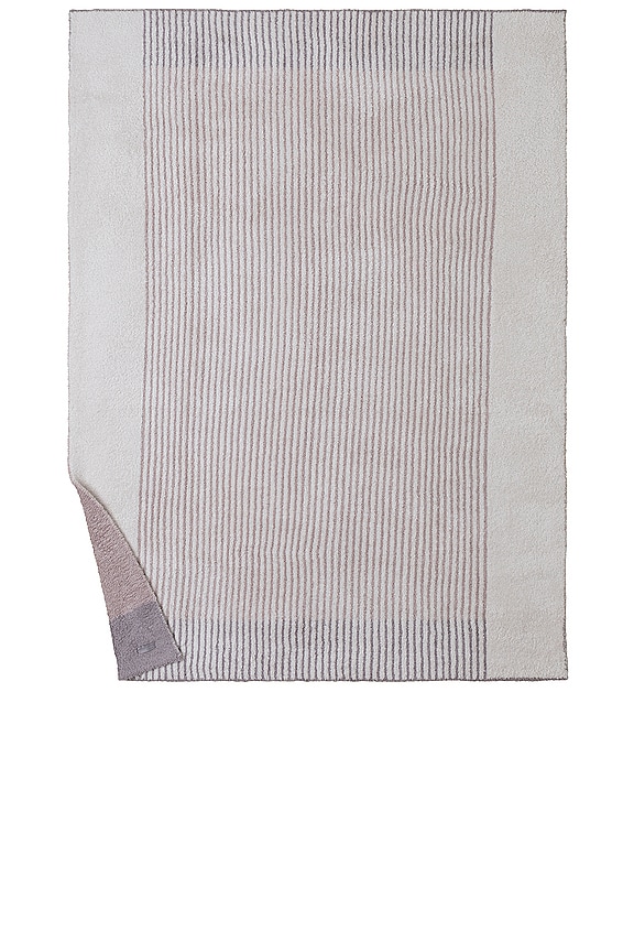 view 2 of 4 CozyChic Texture Stripe Throw in Taupe Multi