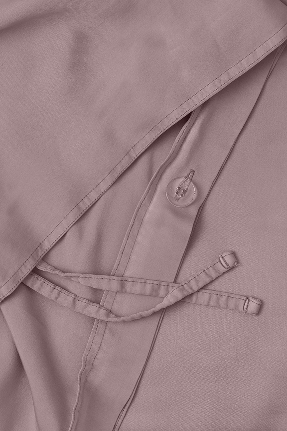 view 2 of 2 HOUSSE DE COUETTE KING WASHED BAMBOO DUVET COVER in Terra