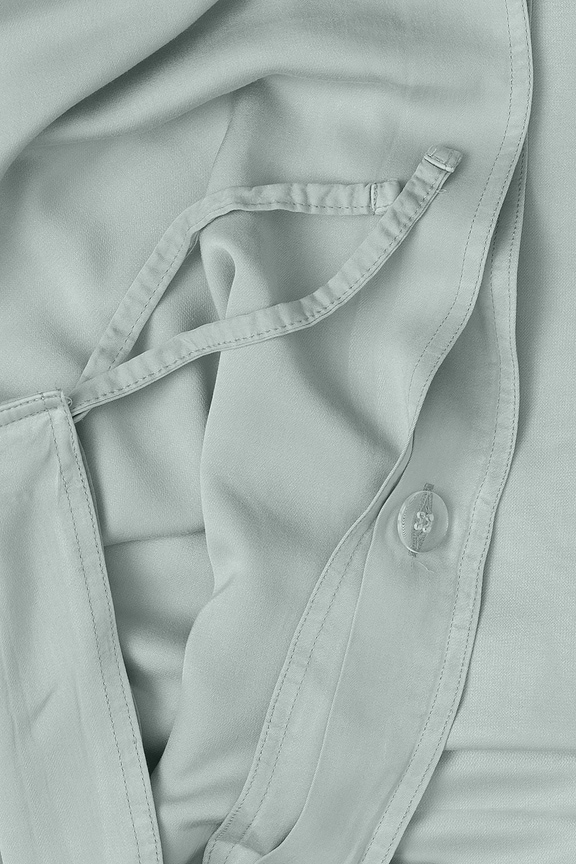 view 2 of 2 King Washed Bamboo Duvet Cover in Succulent