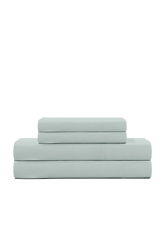 view 1 of 2 Cal King Washed Bamboo Sheet Set in Succulent