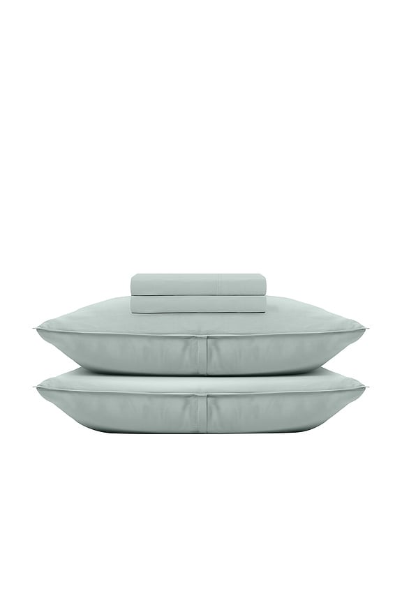 view 2 of 2 Cal King Washed Bamboo Sheet Set in Succulent