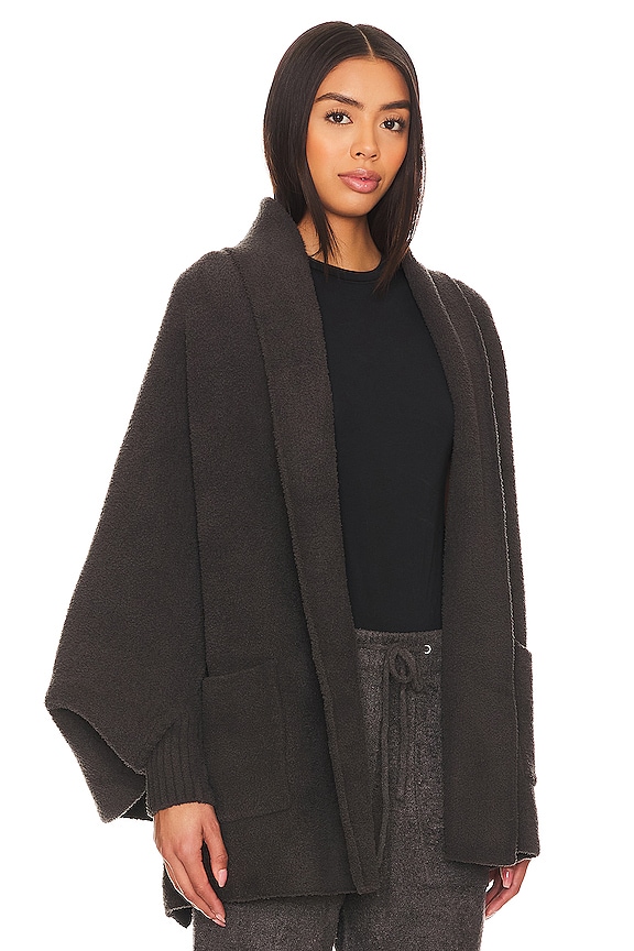 view 2 of 4 BAREFOOT DREAMS COZYCHIC BLANKET WRAP 블랭킷 랩 in Carbon