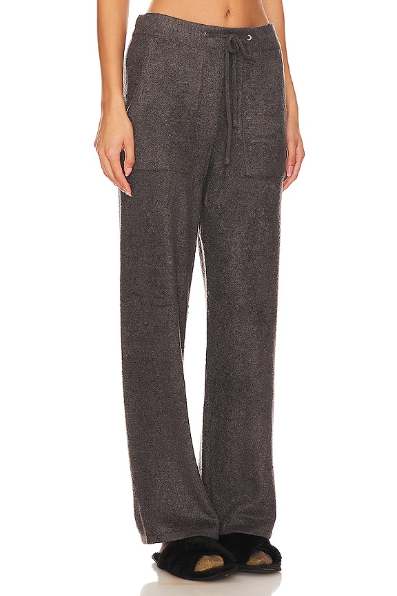 view 2 of 4 PANTALON BAREFOOT DREAMS COZYCHIC LITE PATCH POCKET LONG PANT in Carbon