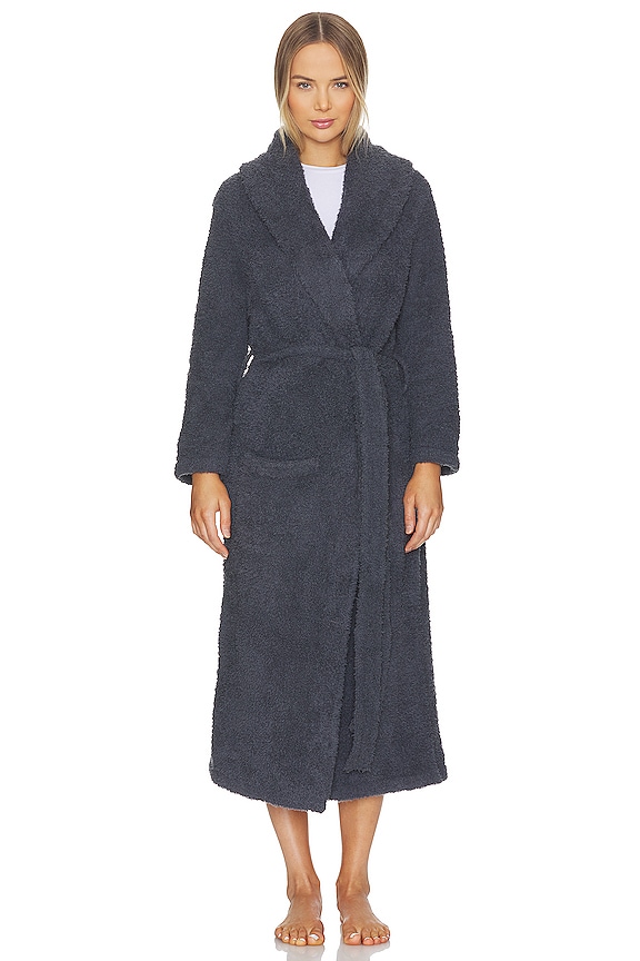 view 2 of 4 COZYCHIC ADULT ROBE ローブ in Slate Blue