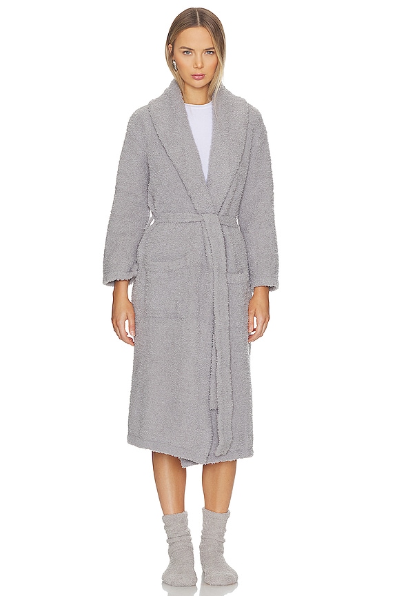 view 2 of 4 CozyChic Robe in Dove Gray