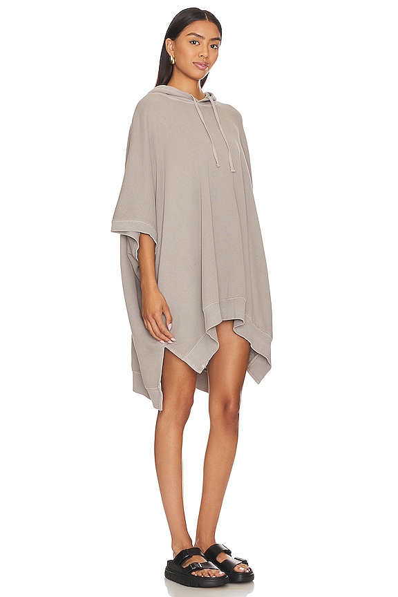 view 2 of 3 California Cozy Poncho in Beach Rock
