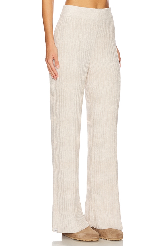 view 2 of 6 BAREFOOT DREAMS COZYCHIC ULTRA LIGHT WAVE PANT ラウンジパンツ in Stone