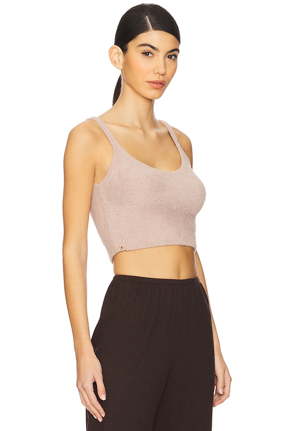 view 2 of 4 CozyChic Luxe Cropped Cami in Willow