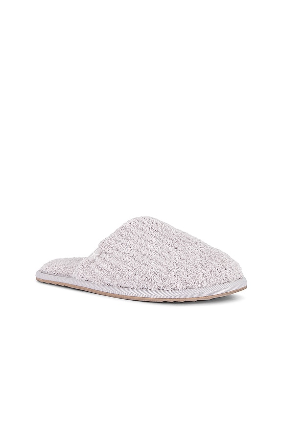 view 2 of 5 CozyChic Ribbed Slipper in Silver Ice