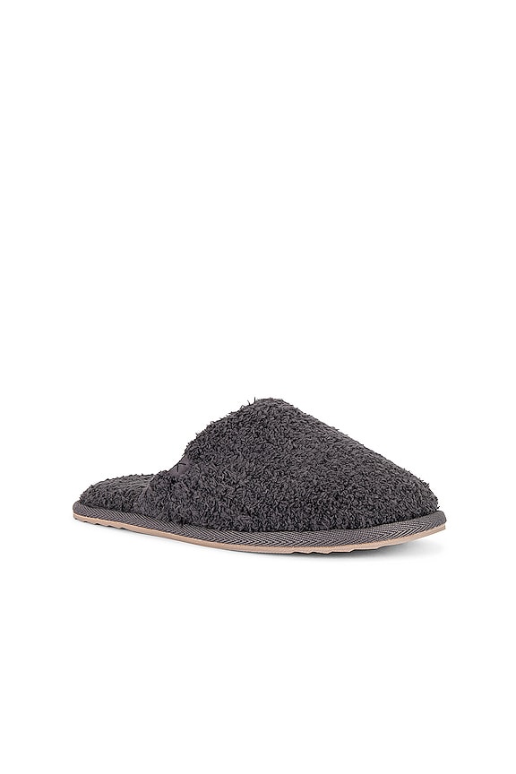 view 2 of 5 CozyChic Ribbed Slipper in Carbon