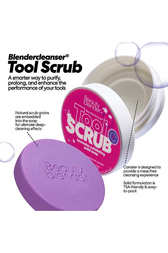 view 2 of 4 Blendercleanser Tool Scrub in Lavender