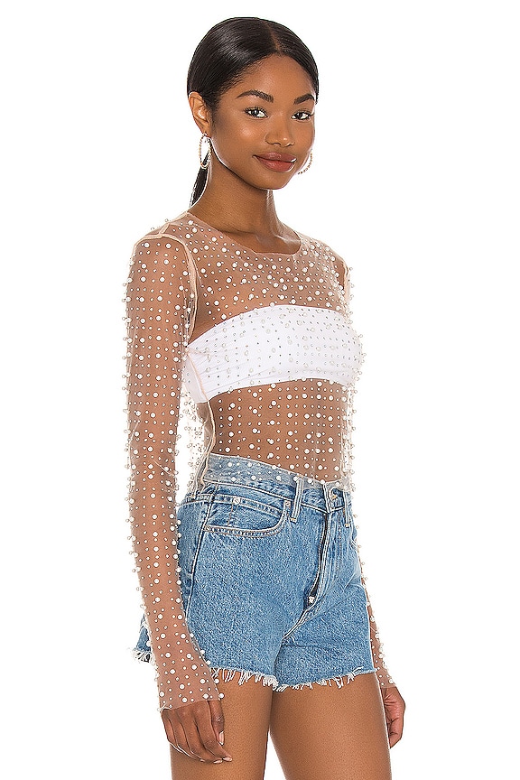 view 2 of 5 LOOK AND GLISTEN トップ in Nude