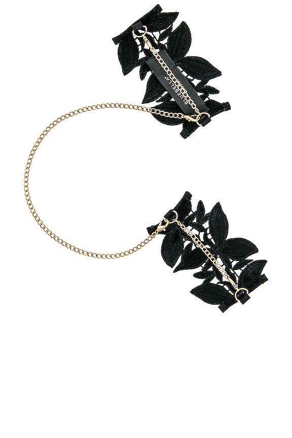 view 2 of 3 КАФФЫ OPHELIA in Black