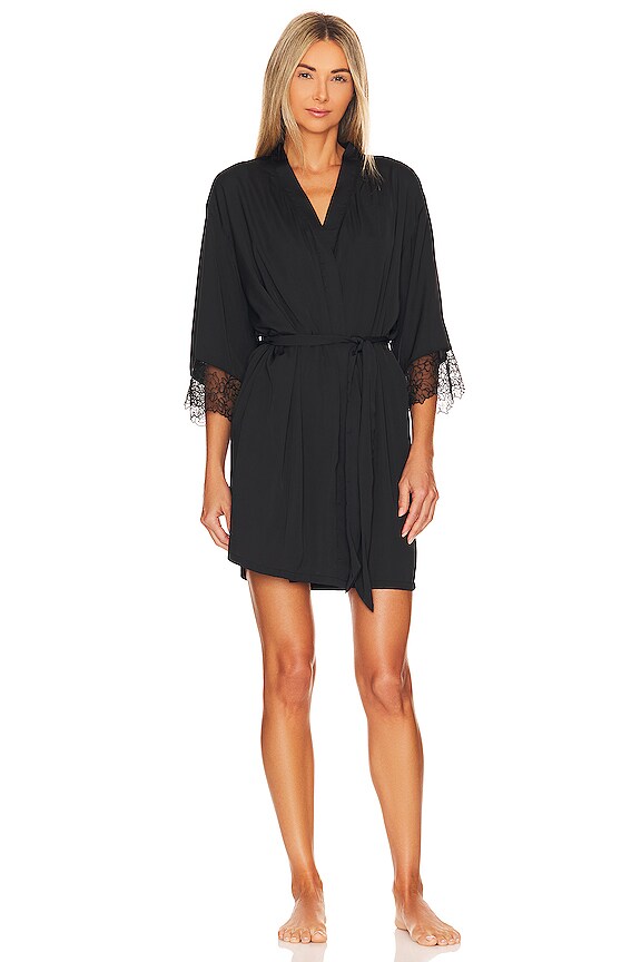 view 2 of 4 Alanna Kimono in Black